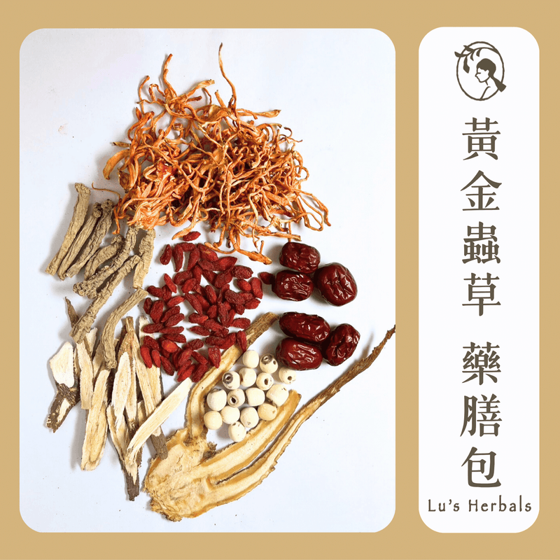 黃金蟲草雞｜藥膳包 北蟲草 溫補雞湯 純漢方